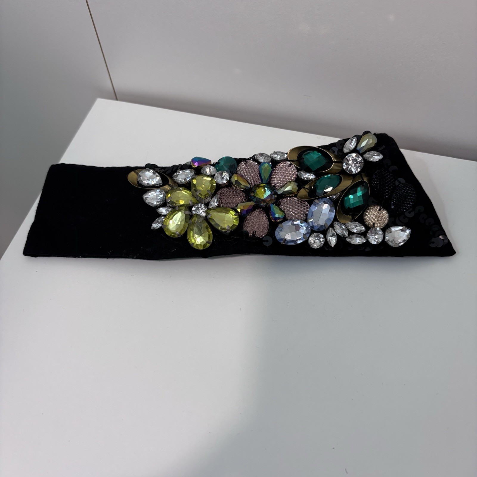 ASOS black embellished collar with gems and jewels One size Women’s accessory