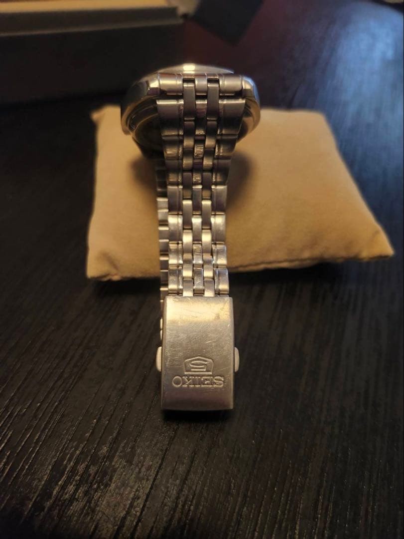 Seiko 5 SNK381KC K1 Box Included Manual Papers Extra Links Automatic Mens