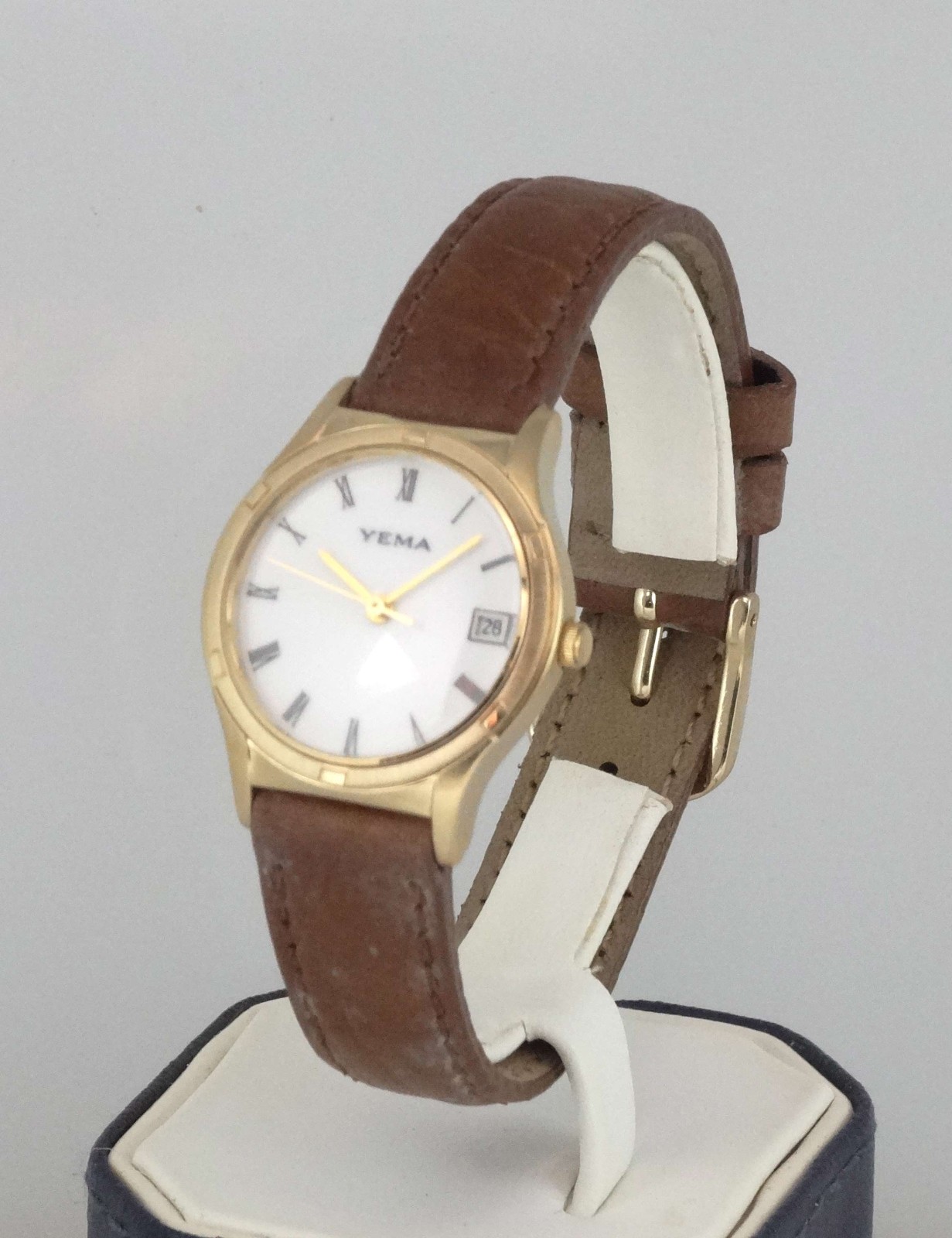 YEMA BY SEIKO YM 958 QUARTZ CALENDAR WATCH NEW VINTAGE STOCK *RARE*