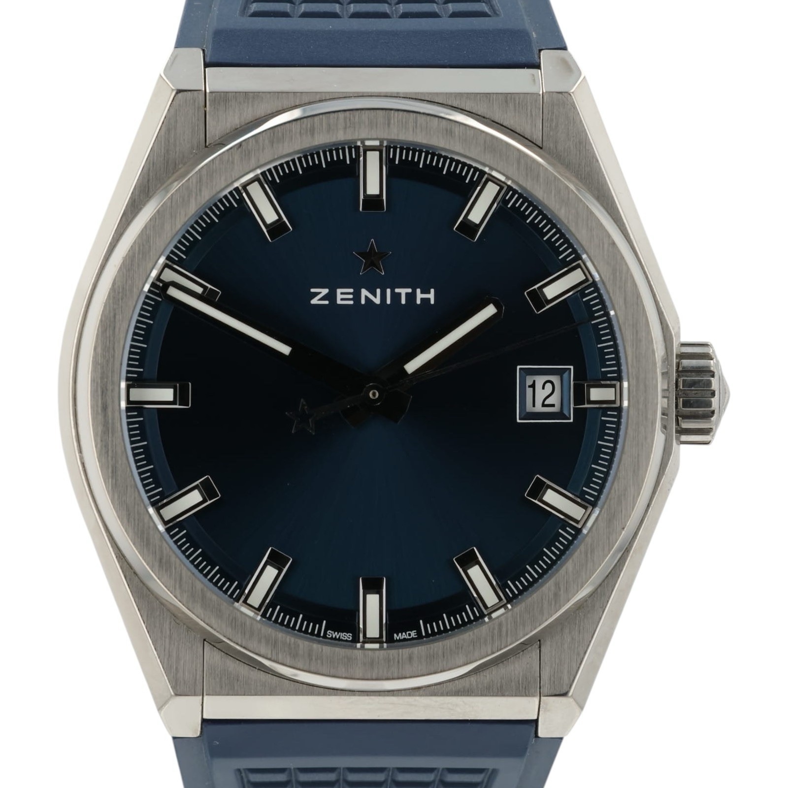 Zenith Defy Date Blue Dial Titanium 41mm Automatic Men’s Watch 95.9000.670