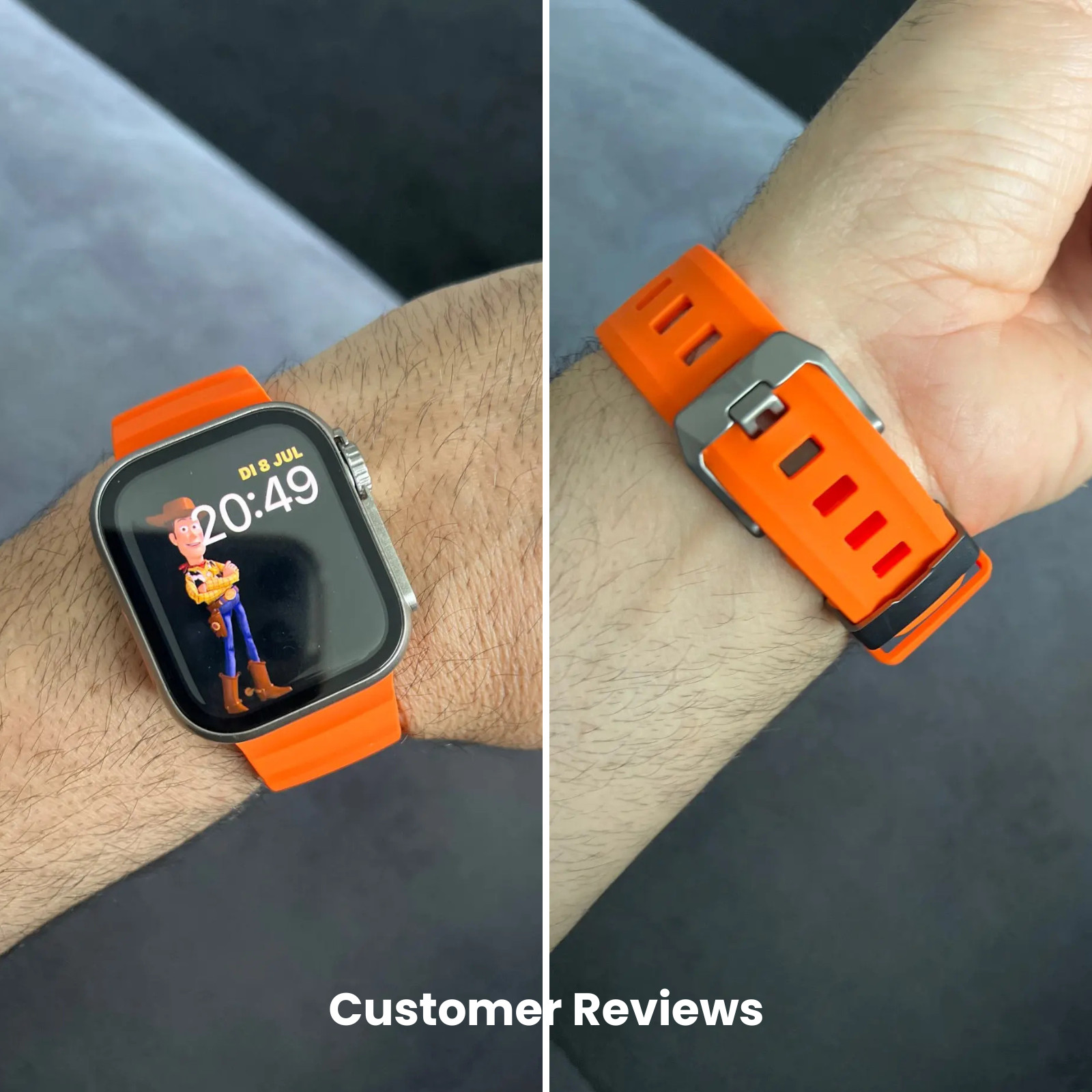 Trail Silicone Band for Apple Watch Ultra 3 2 49mm Strap 46/45/44mm S 1-11 Sport
