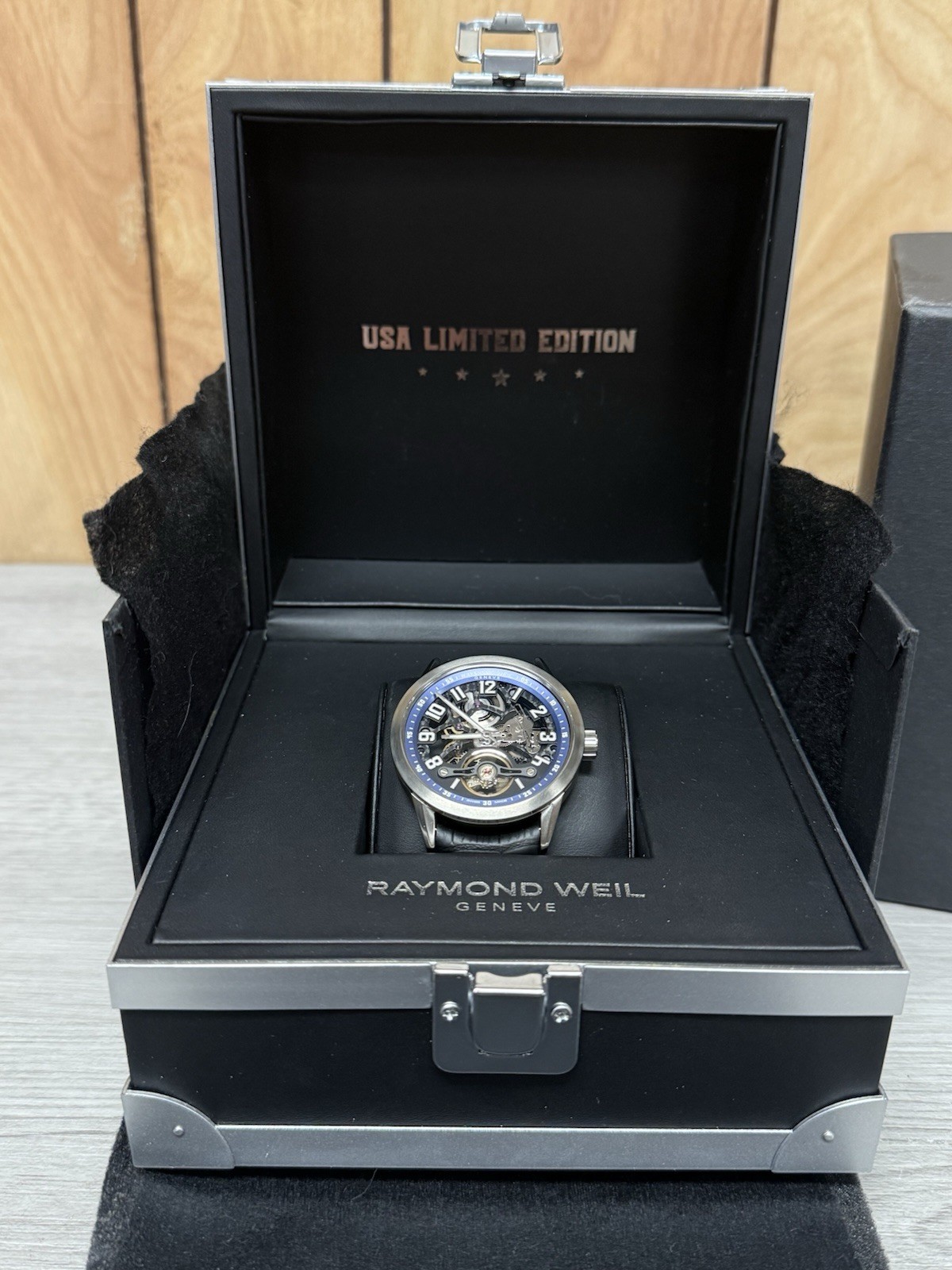 Raymond Weil – Freelancer USA Limited Edition – Skeleton Automatic – 2785-TIR