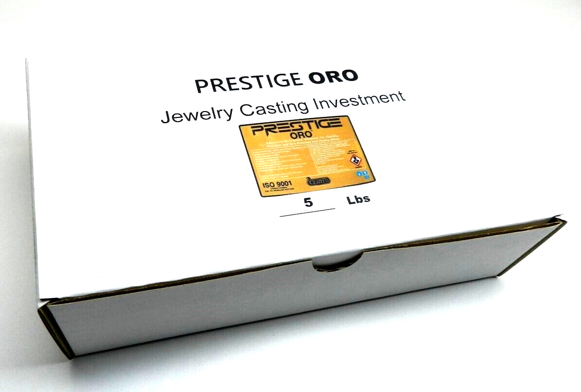 Jewelry Casting Powder Investment Jewelry Making Gold & Silver 5Lbs Prestige ORO