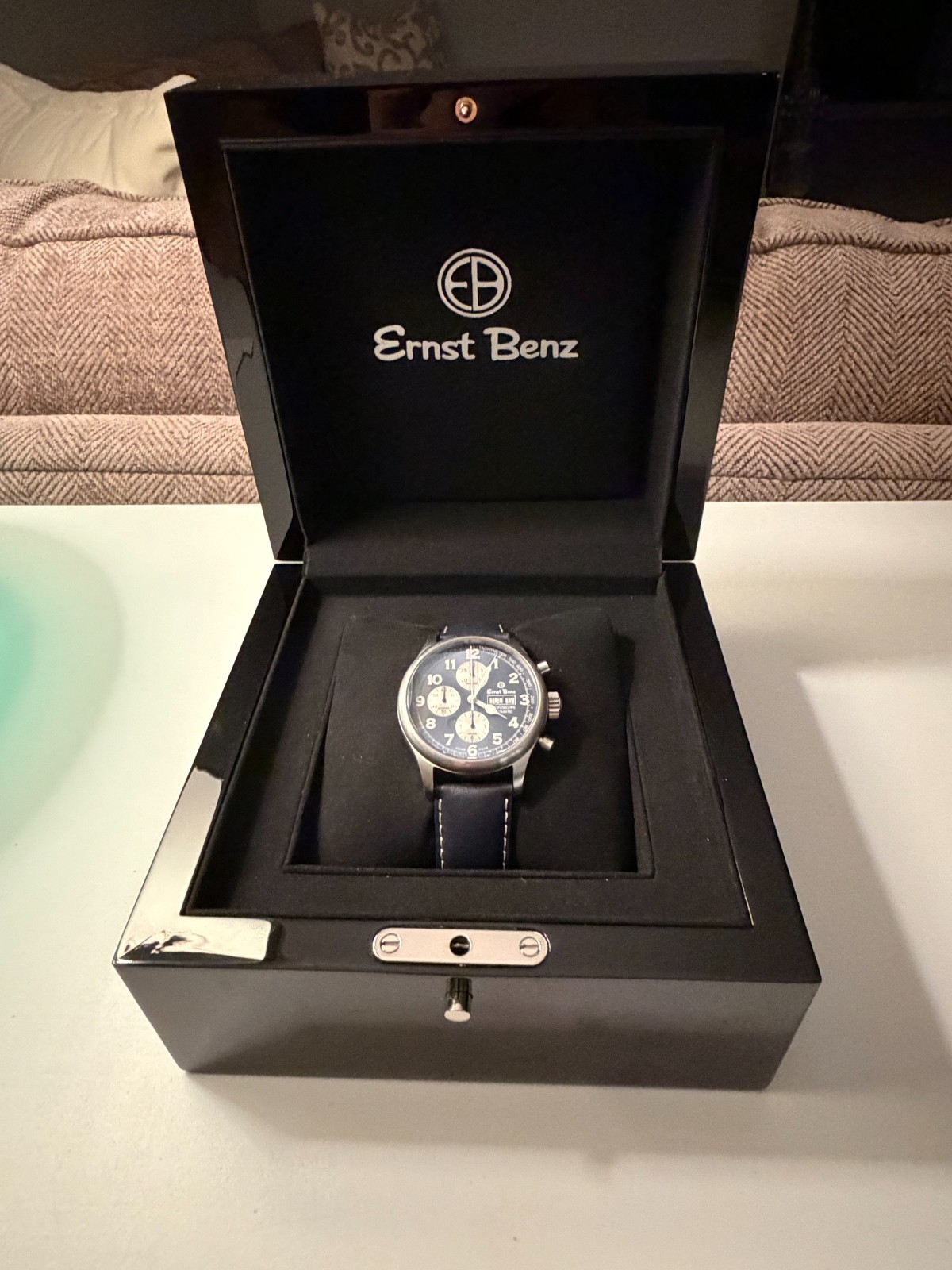 Gently Used Ernst Benz Chronoscope Men’s Automatic Watch GC40114