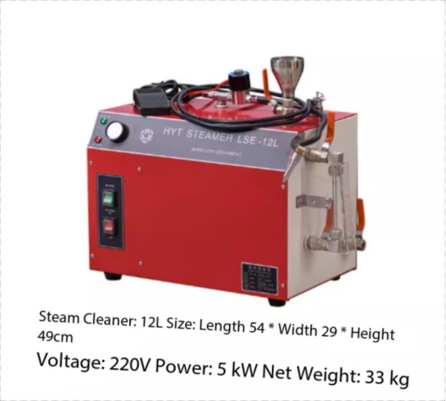 High-Temperature, High-Pressure Steam Cleaner, 12-Liter Steam Cleaner