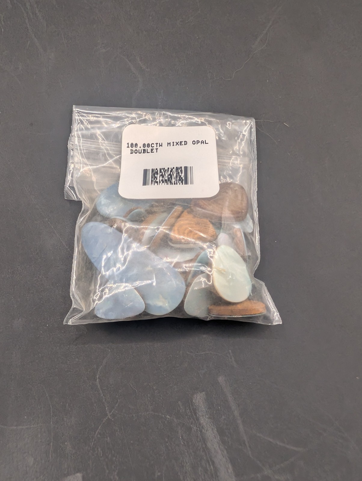 100CTW Genuine Opal Doublet Cabs Mixed Bag For Jewelry Making-New