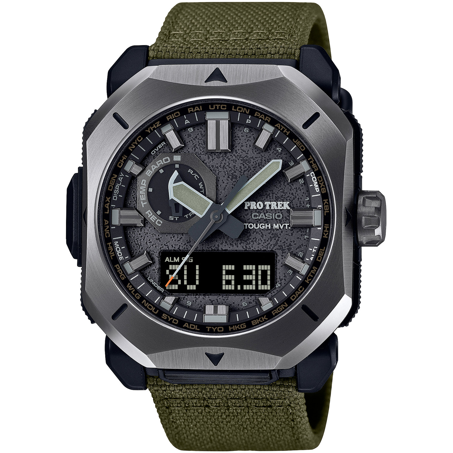 Casio Pro Trek PRW-6900YB-3JF Quartz Gray Dial 44.8 mm Watch