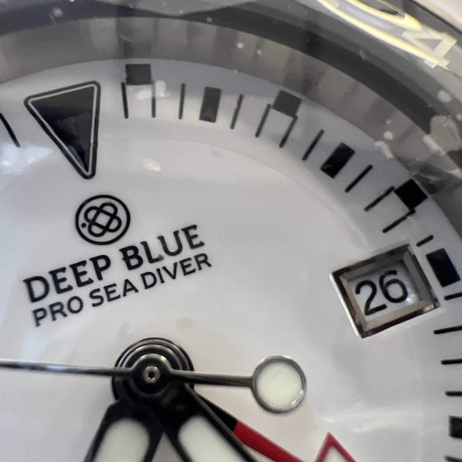 DEEP BLUE🔥 PRO SEA DIVER 1000M EXPEDTION GMT AUTOMATIC CERAMIC BEZEL WHITE NEW!