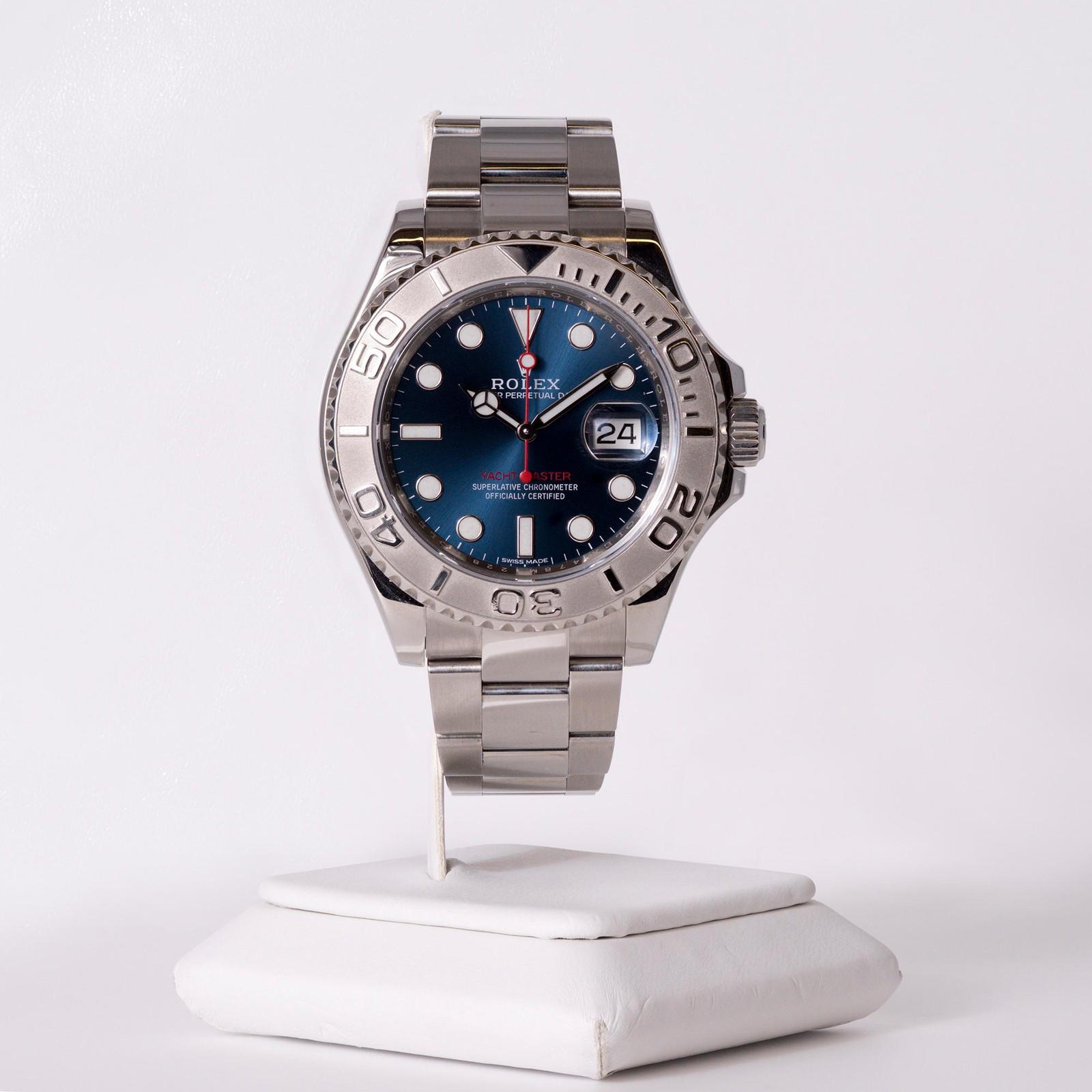Rolex Yacht Master Blue 40 Reference 116622 Box & Card 2018