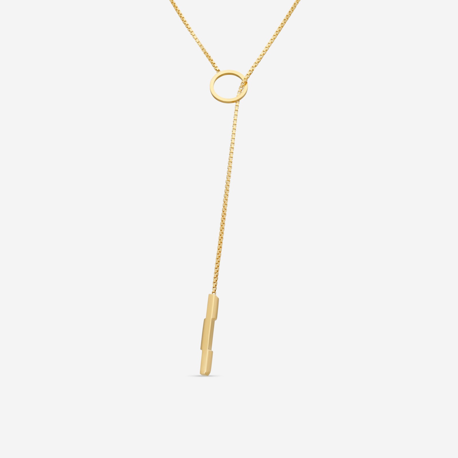 Gucci Link to Love 18kt Yellow Gold Necklace YBB66211000100U MSRP $1,800
