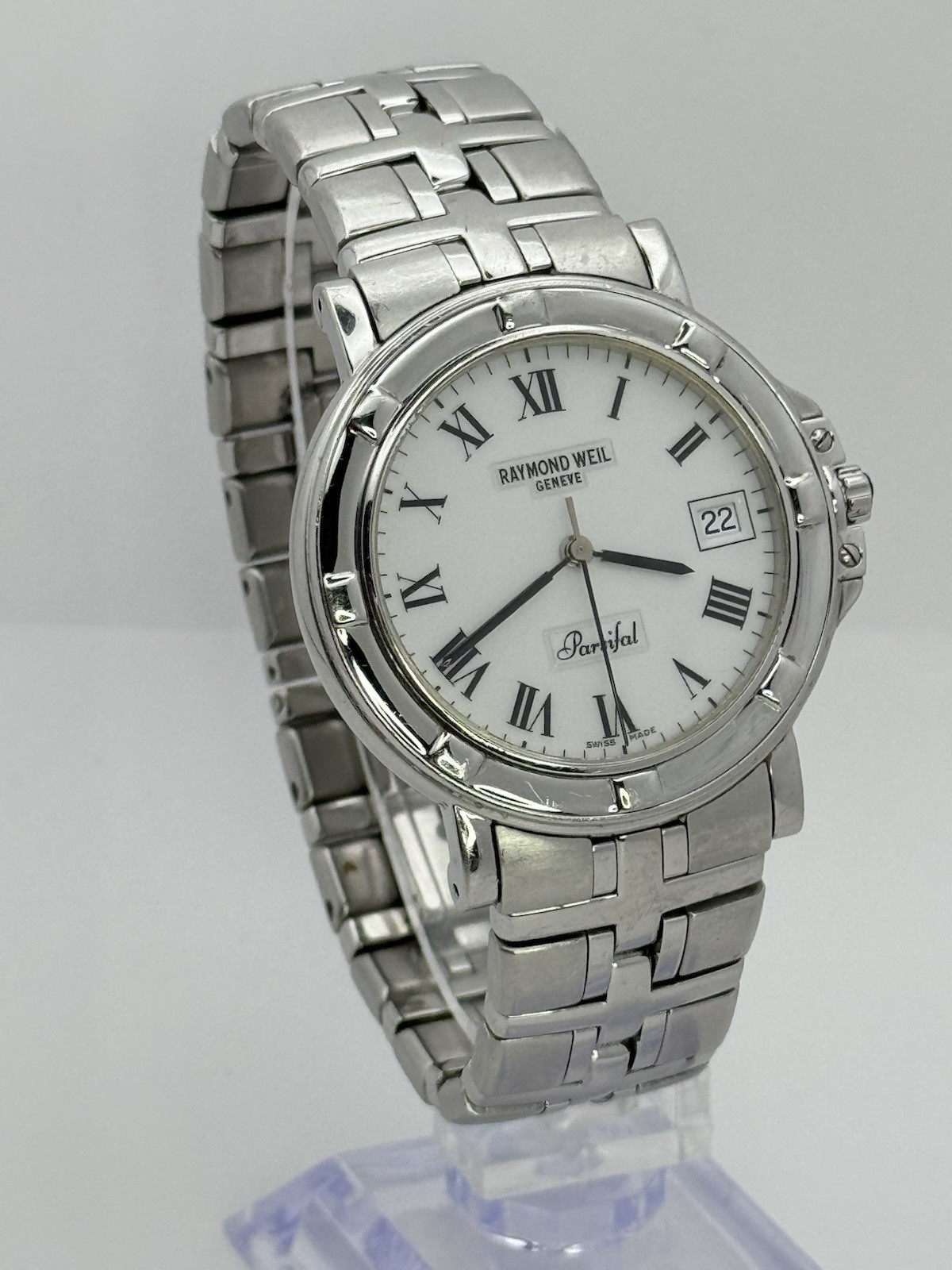 Raymond Weil Parsifal Men’s Watch 9551Sapphire Crystal Stainless Steel Swiss