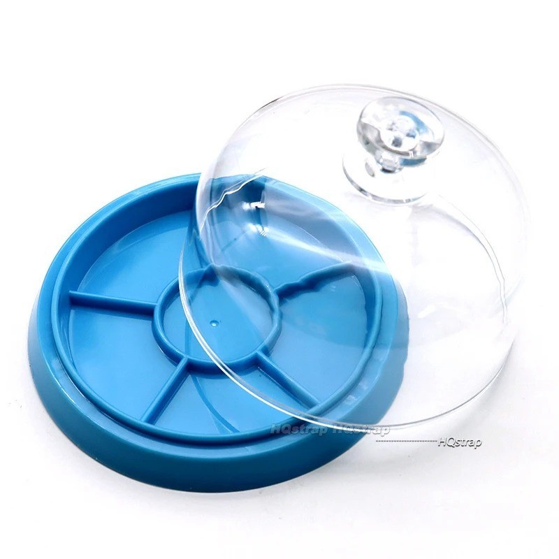Watch Movement Dust Cover Tray Moistureproof Anti Dust Parts Storage Box 1Pc