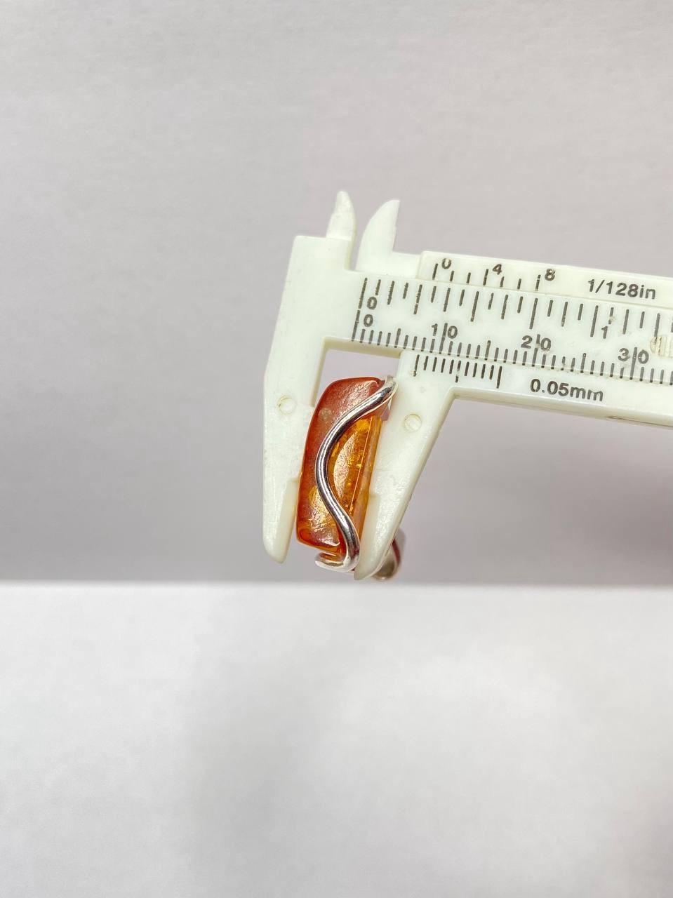 925 Solid Sterling Silver Honey Baltic Amber Designer Oval Beautiful Pendant