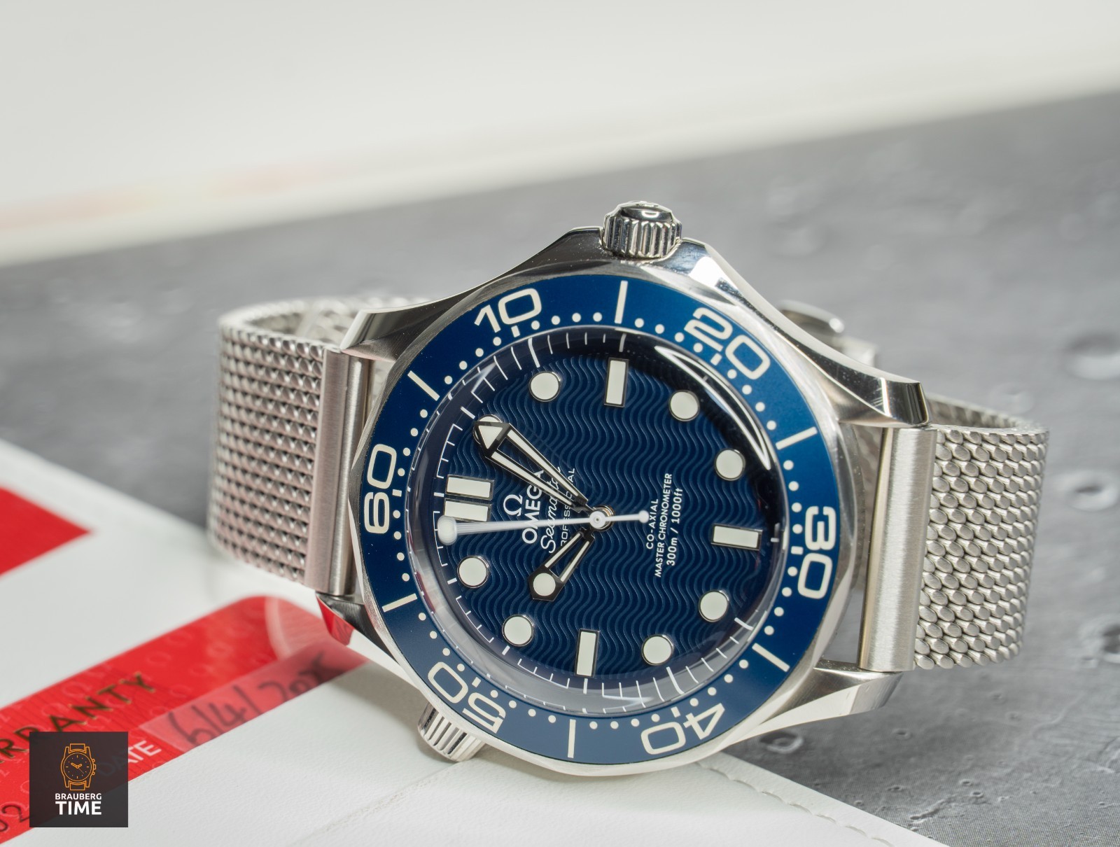 Omega Seamaster Diver 300M James Bond 60th 210.30.42.20.03.002 42mm Box Papers