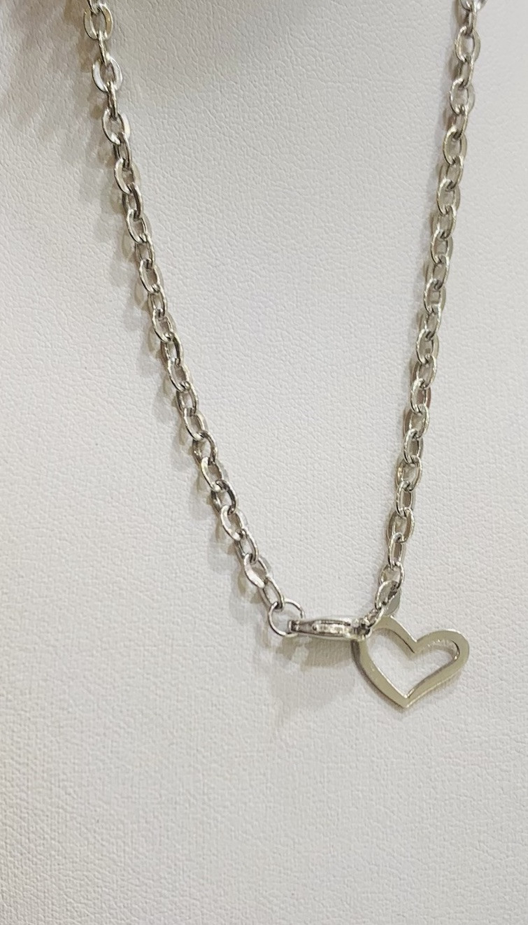 18K Solid White Gold Oval Cable Chain Anklet 10Inches 3.6GM
