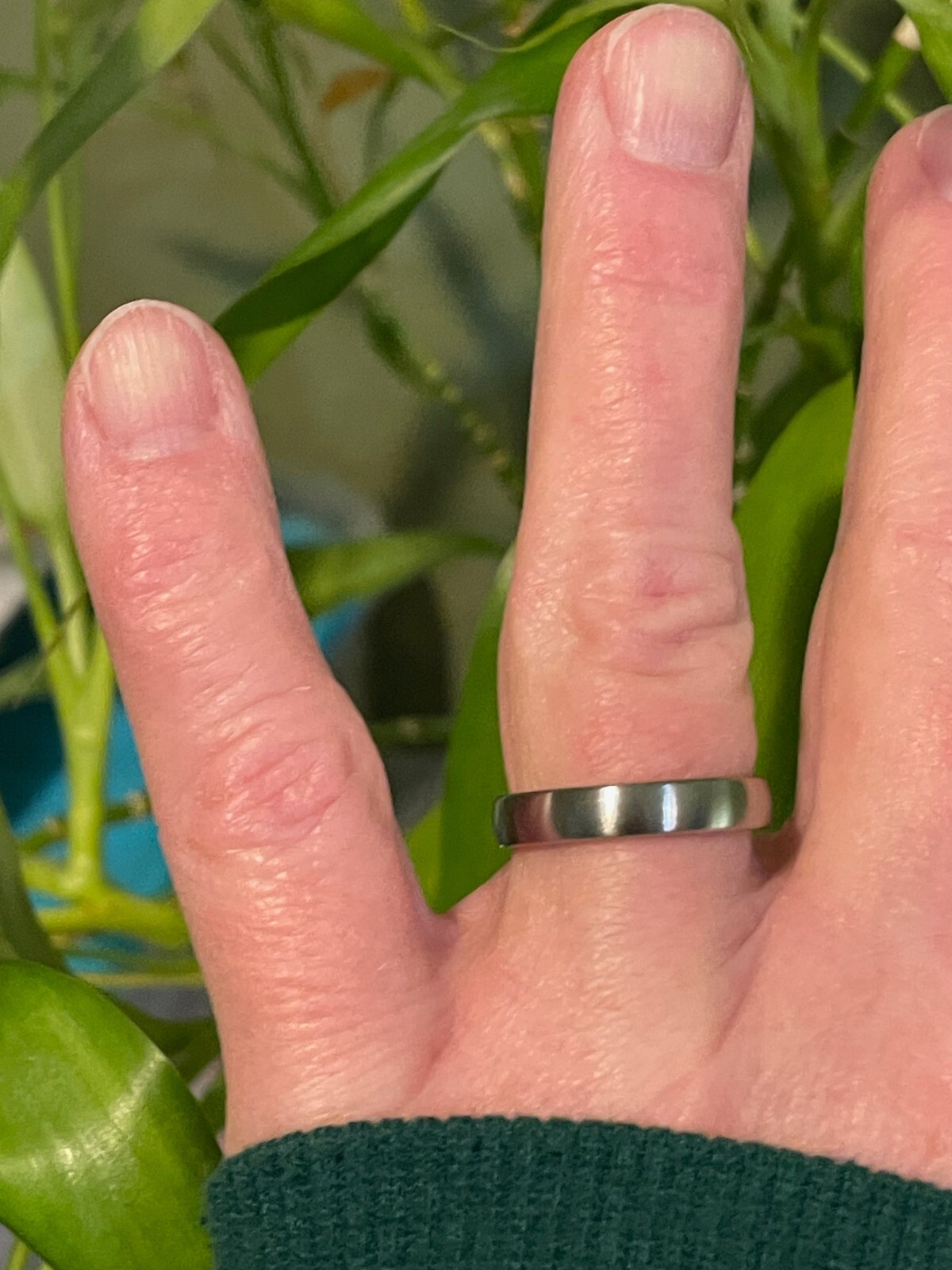 4mm Low Dome Profile Titanium Band, Wedding Ring, Made To Order