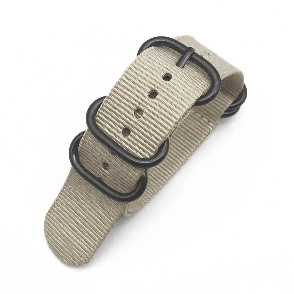 18mm 20mm 22mm Durable Military Woven Nylon Wrist Watch Band Quick Release Strap