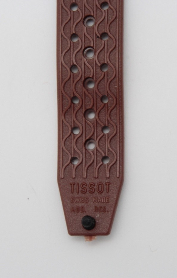 GENUINE Tissot NOS Sideral Brown Watch Band Strap