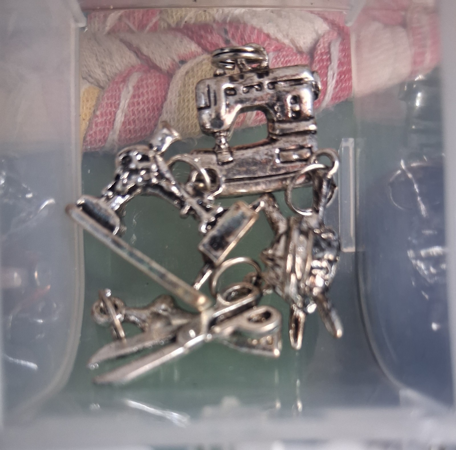 HUGE Mixed Charm Lot, Watch Faces W/batt, Toggles, Jump Rings, Clasps
