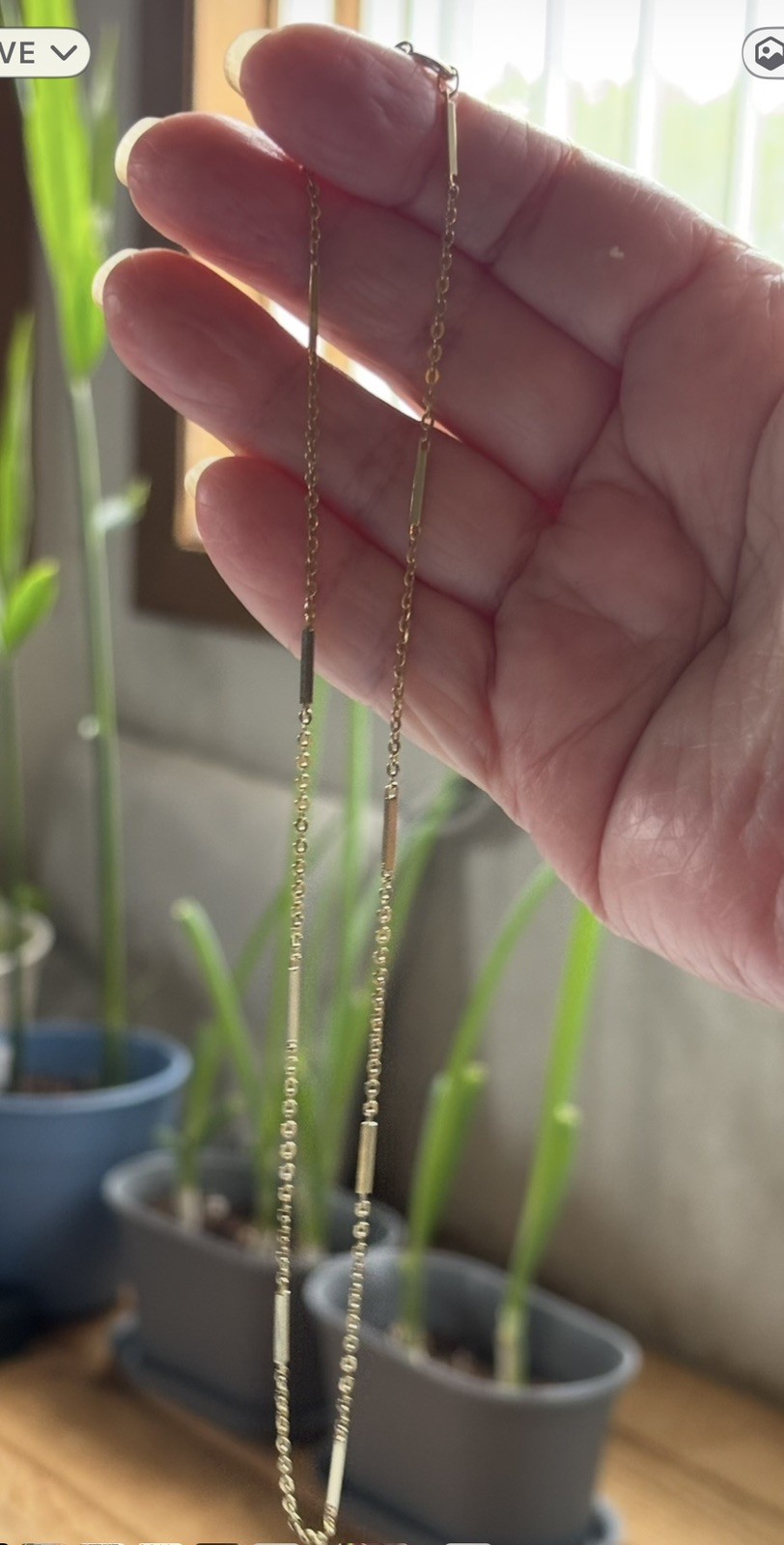Vintage Classy & Classic Signed Italy 14K Yellow Gold UNOAERRE Necklace 14”