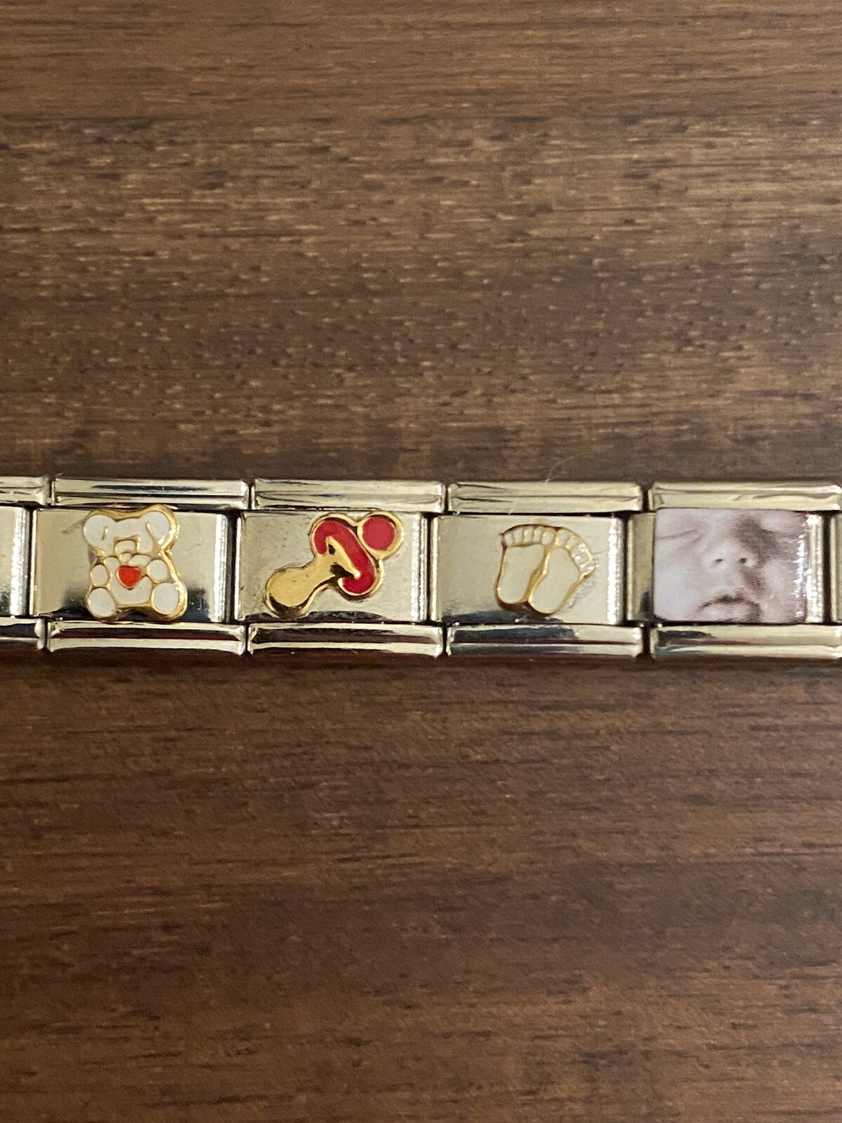 Baby / Baby Shower Bracelet Italian Charm New