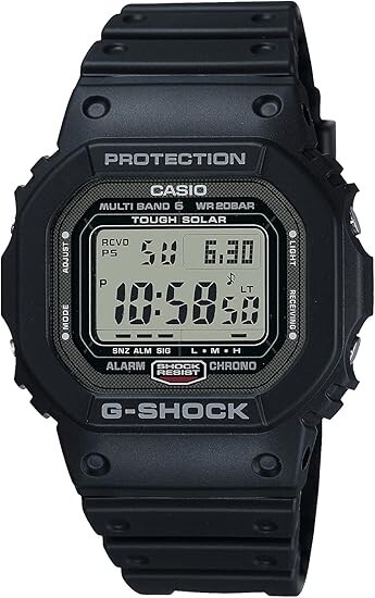 CASIO G-SHOCK GW-5000U-1JF GW-5000 Solar Radio Digital Men Watch Made in JAPAN