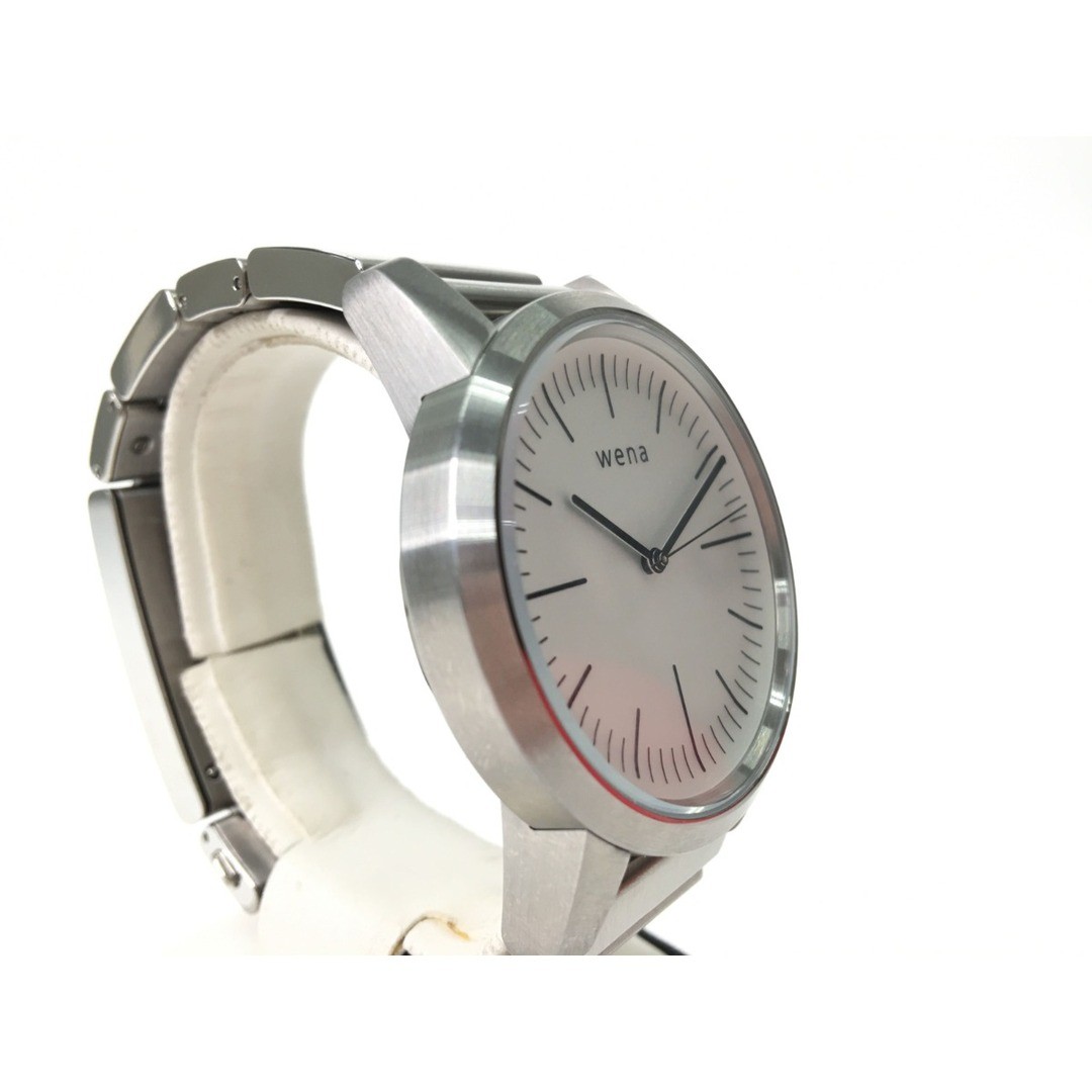 Sony Wena Wrist Smartwatch WN-WT01W Three Hands Model From Japan