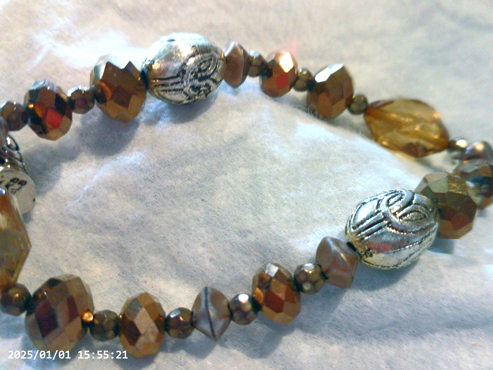 A Lot of 3 Beautiful Stretch Bracelets ( please read )