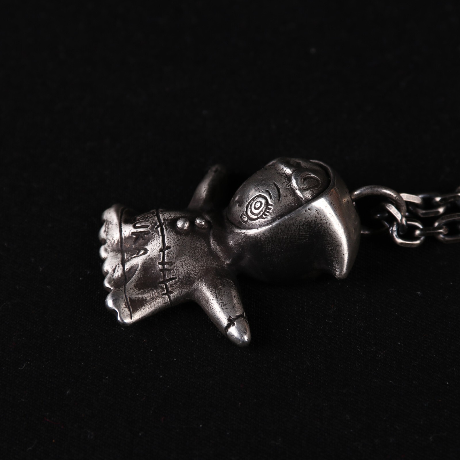925 Sterling Silver Neon Genesis Evangelion Asuka’s Doll Necklace Pendant