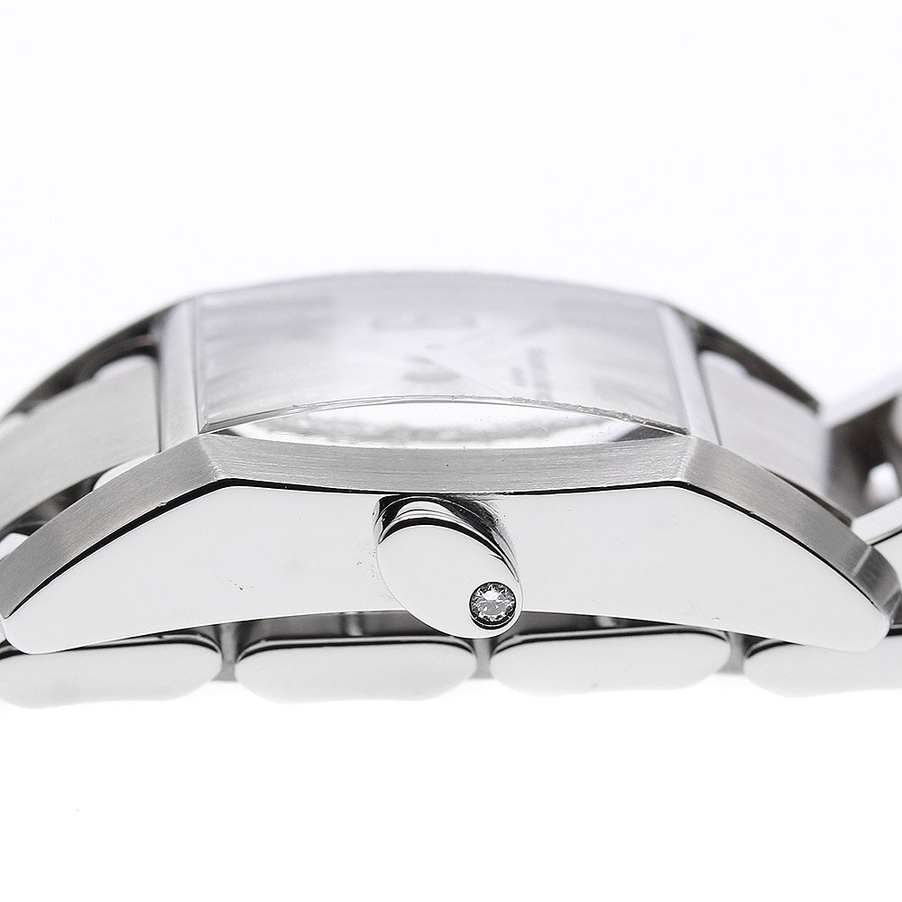 Baume & Mercier Diamant 65488 Date Silver Dial Quartz Ladies Watch_934678