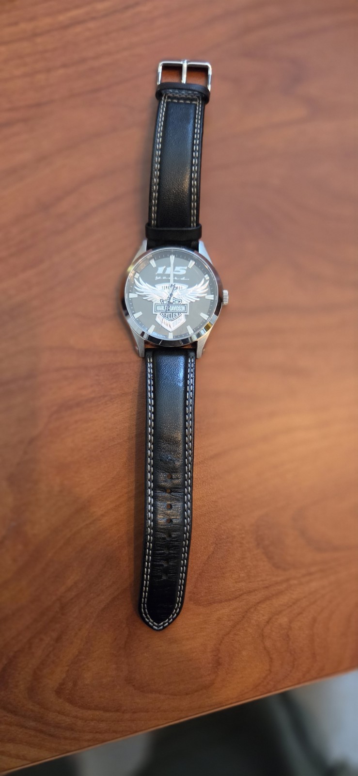 Bulova Harley Davidson 115th Anniversary Men’s Quartz 45mm Watch 76A160