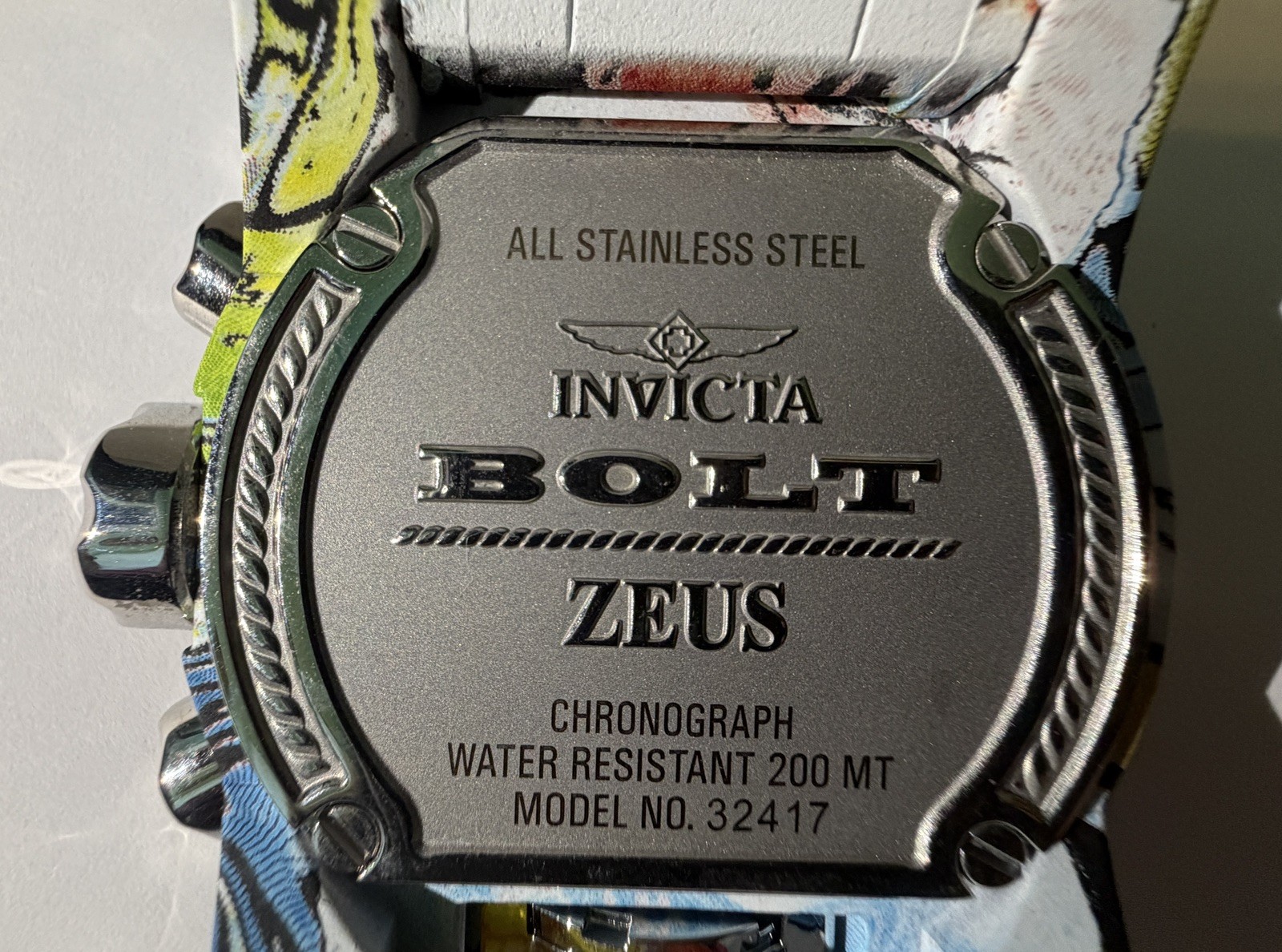 Grafiti Invicta Bolt Zues Magnum Quartz Men’s Watch – 32417