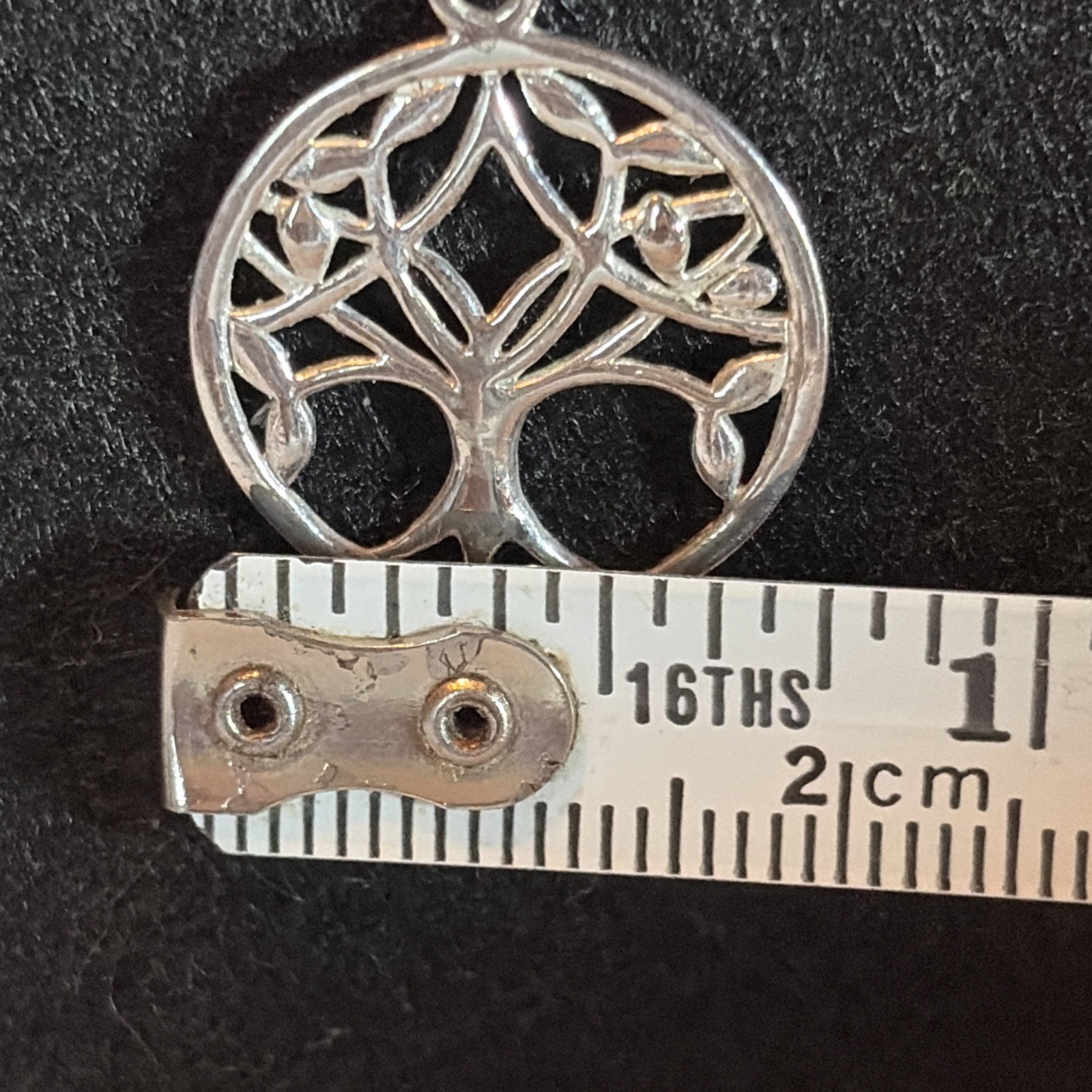 Sterling Silver 925 – Tree of Life – Pendant Necklace 20″