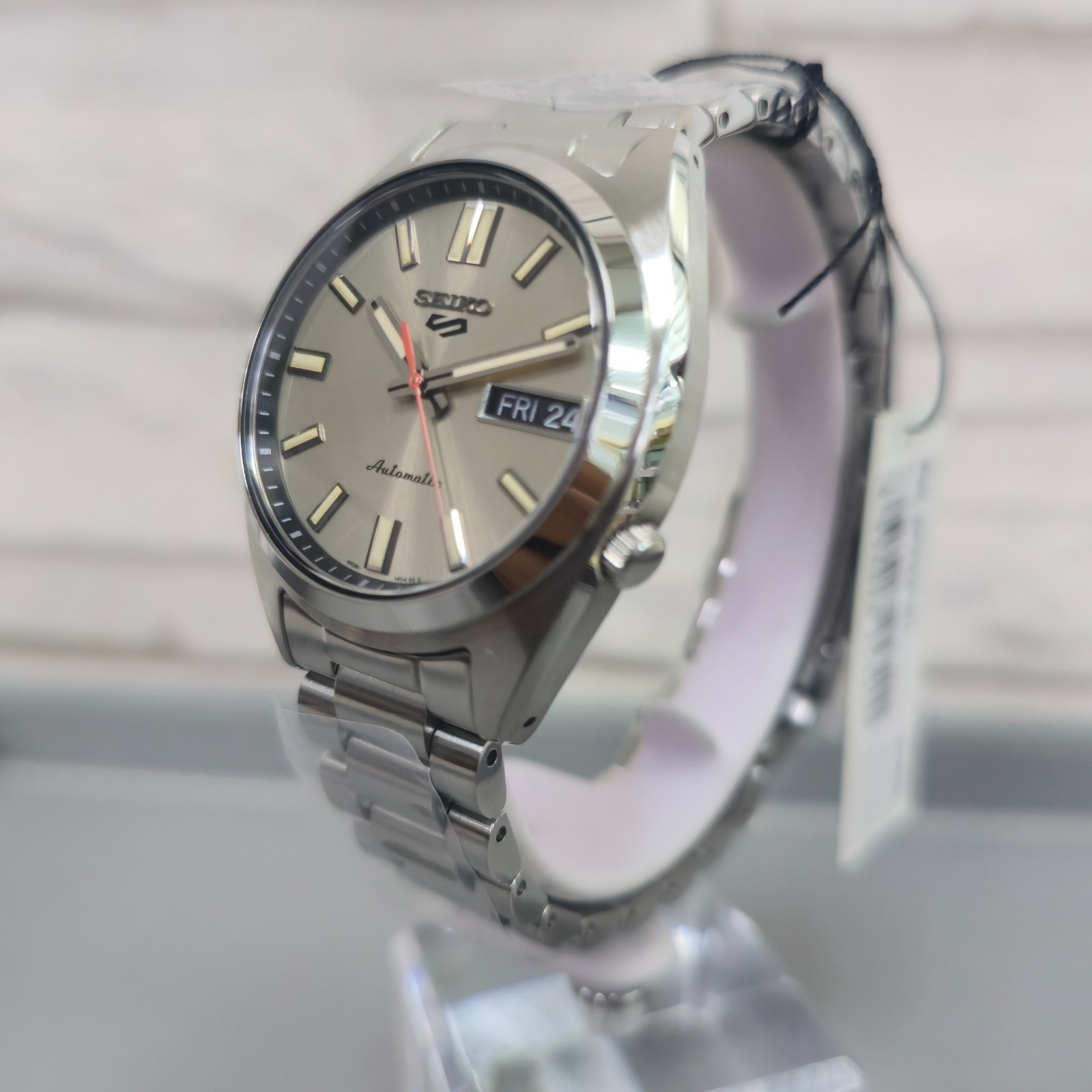 Seiko 5 Sports SNXS Series SRPK91K1 Ivory Dial 37.4mm Automatic New Men’s Watch