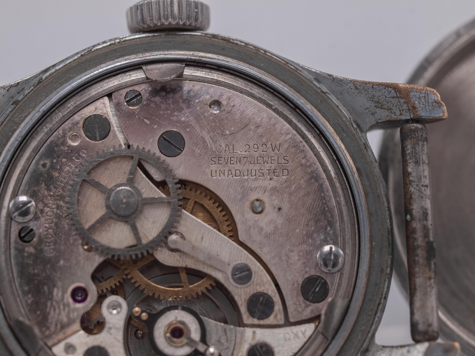 Runs AS-IS – 1950s Oris Men’s 31mm Watch Croyden 7j Cal. 292W