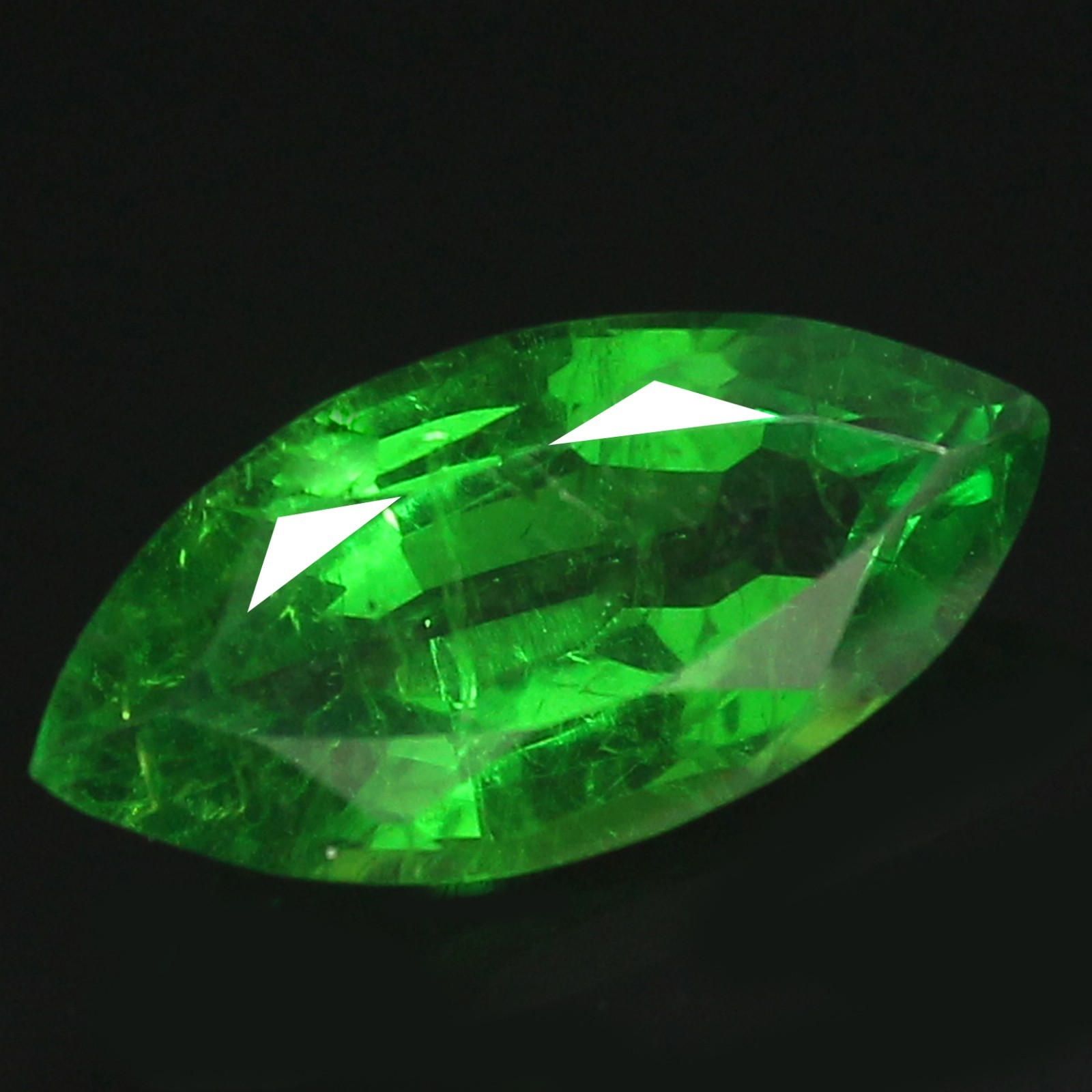 Natural Certified Kenya Green Tsavorite 3.5×7 MM Marquise Cut Loose Gemstones