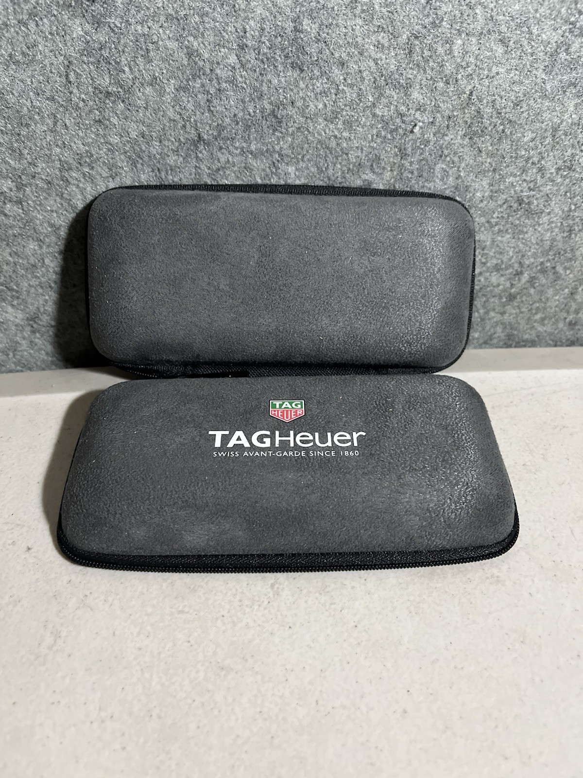 TAG Heuer Grey Watch Travel Storage Case without Removable Foam Inserts