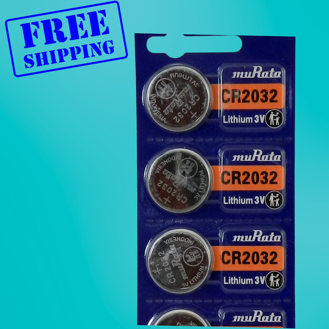 Murata / Sony CR2032 LITHIUM 3V BATTERY 3Pc