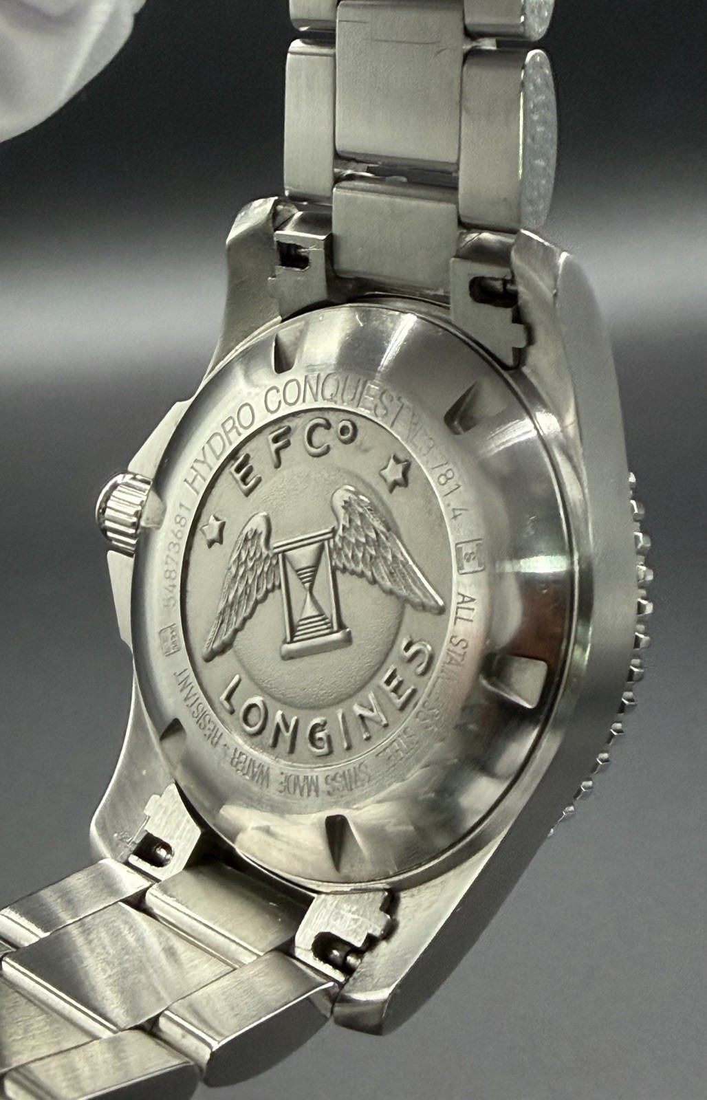 Longines HydroConquest 41mm Auto L3.781.4.56.6 Black Ceramic Full Set 2023