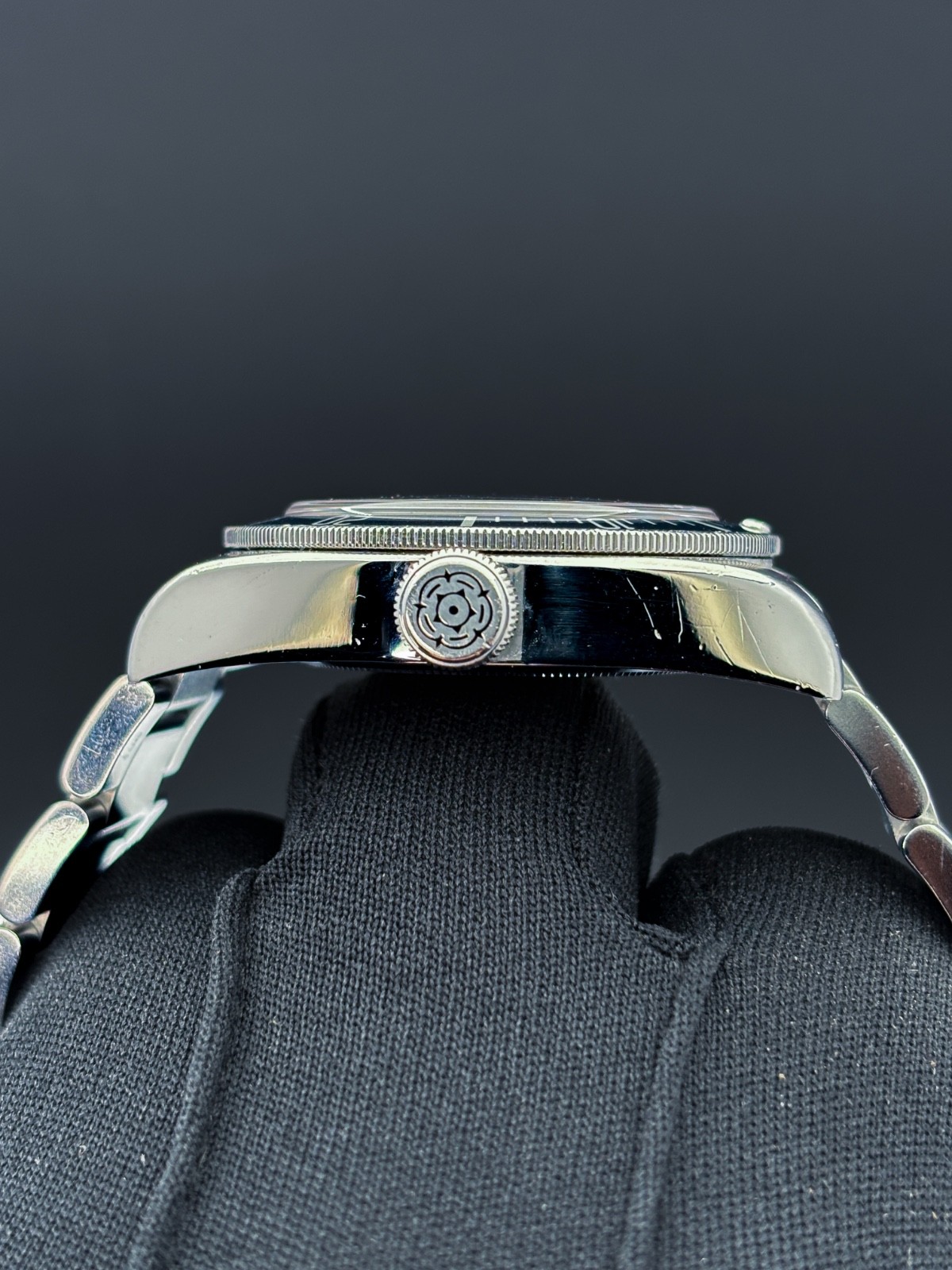 Tudor Black Bay 79220B Smiley ETA Rose Dial Blue Bezel Full Set 41mm
