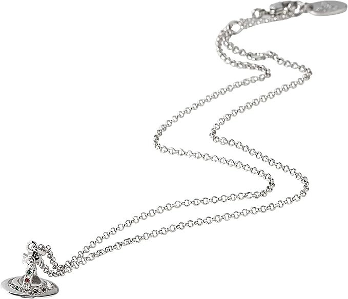 Vivienne Westwood 63020098 W004 Necklace Petite Orb Pendant Women Men Silver