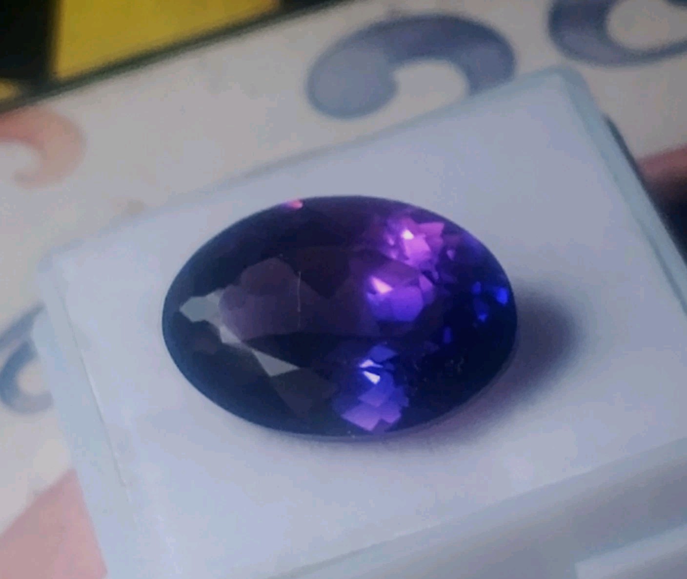 11.15CT Flawless Natural Purple Pink Sapphire Excellent Oval Cut 15.1×10.1×7.1mm