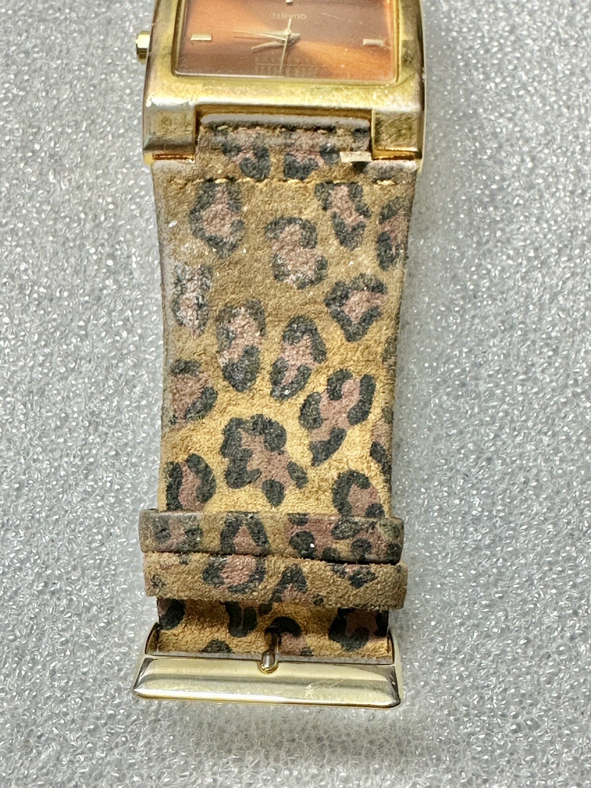 RARE Joan Rivers Classics Watch Gold Tone Stainless Clear V377 Untested