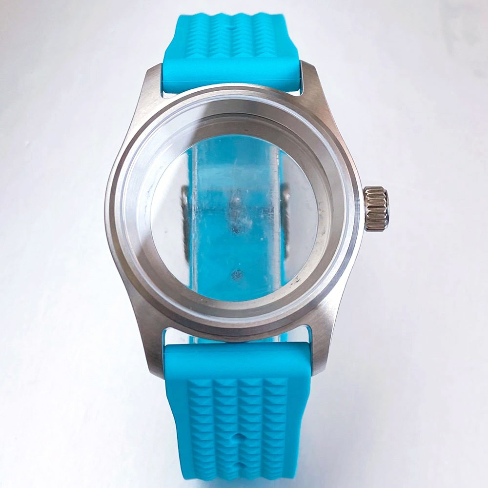 Diver 36mm 39mm Pilot Watch Case Strap 20ATM Sapphire Fit NH35 NH34 GMT PT5000
