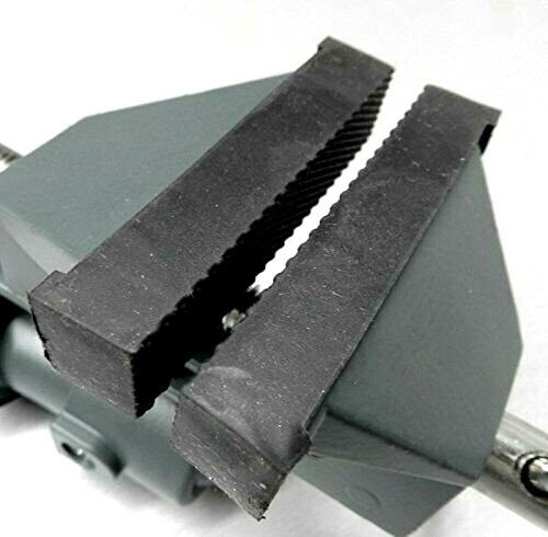 Rubber Jaws for Swivel Bench Vise Replacement Part for 3″ Bench Vise Set of 2