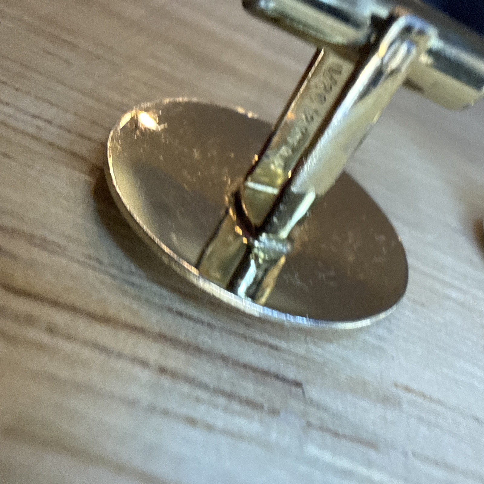 Vintage PRK 1/20 12K Yellow Gold Fill Cufflinks Filagree etched.