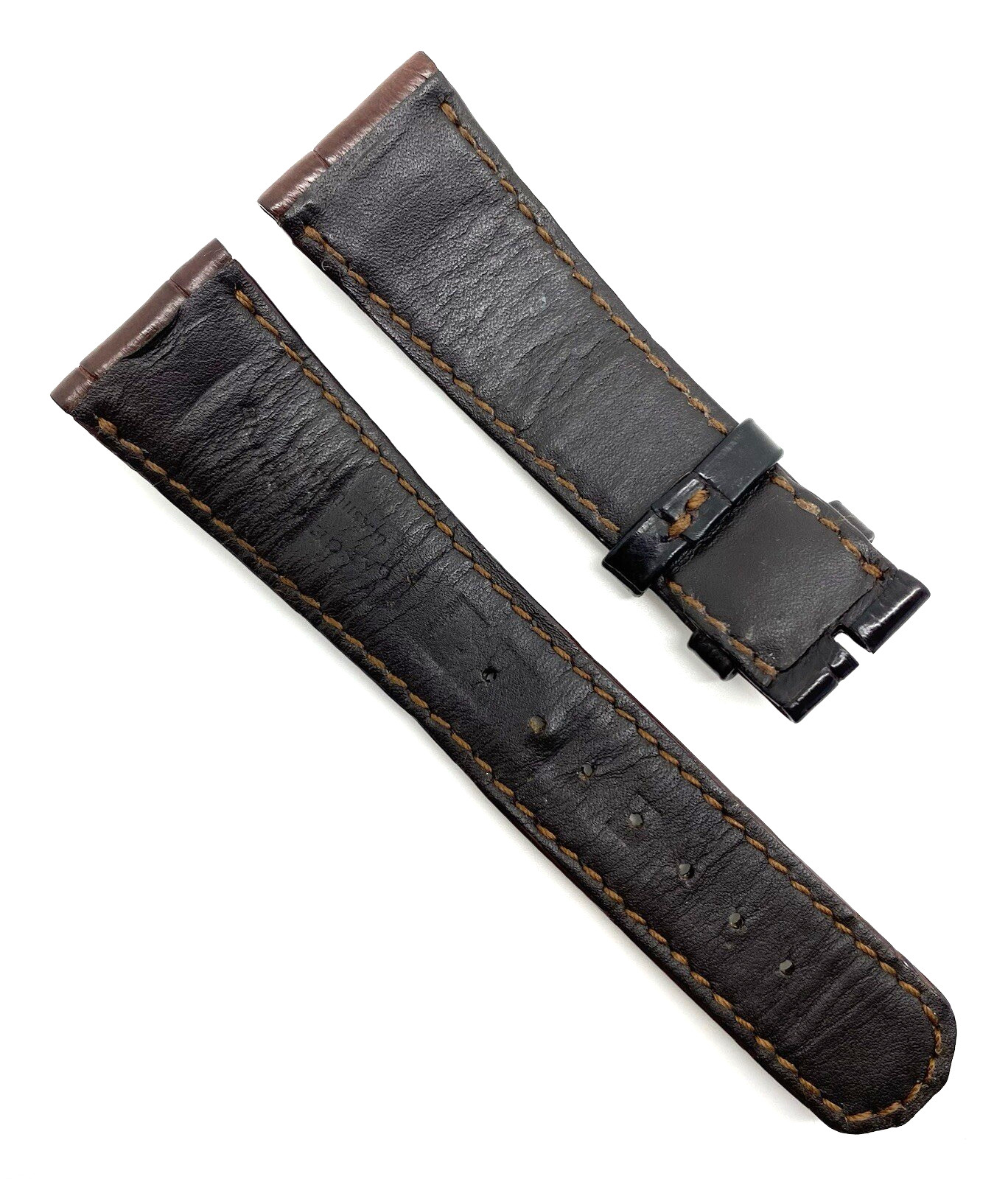 Authentic A. Lange & Sohne 22mm x 18mm Brown Alligator Watch Strap Band OEM
