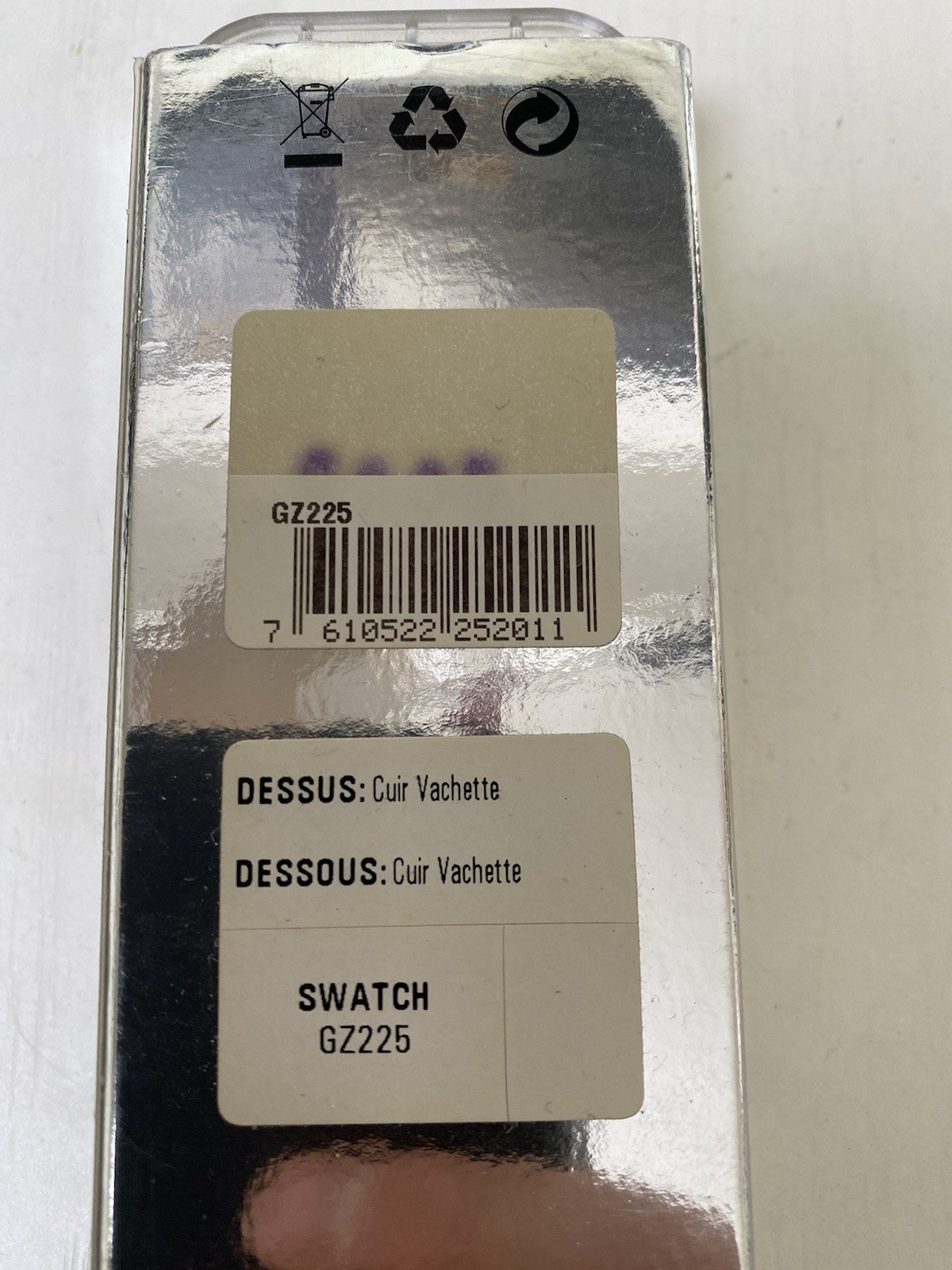 Swatch Watch “You Stop You Die” Limited Edition Number #17 Used