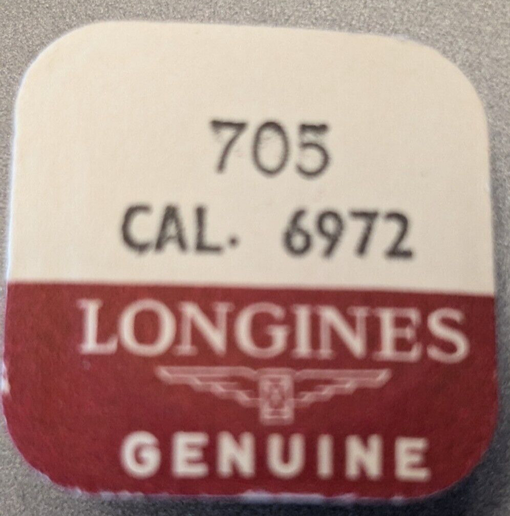 NEW Genuine Longines Cal. 6972 Escape Wheel Part# 705 – Sealed Blister Pack