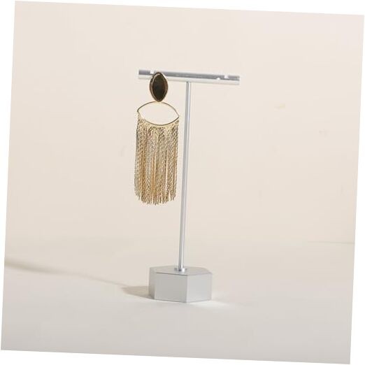 earring display stand for selling, Metal earring T bar holder for High Silver
